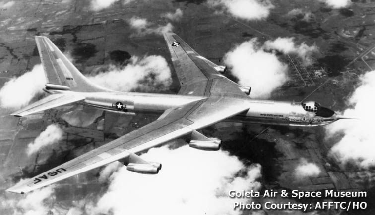 Goleta Air And Space Museum: Convair YB-60 Eight-jet Bomber